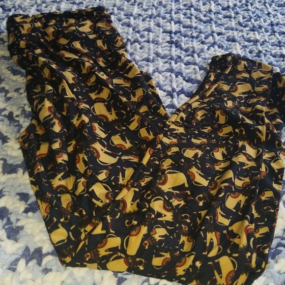 TC lularoe Egyptian Cats leggings NWT - Picture 1 of 3
